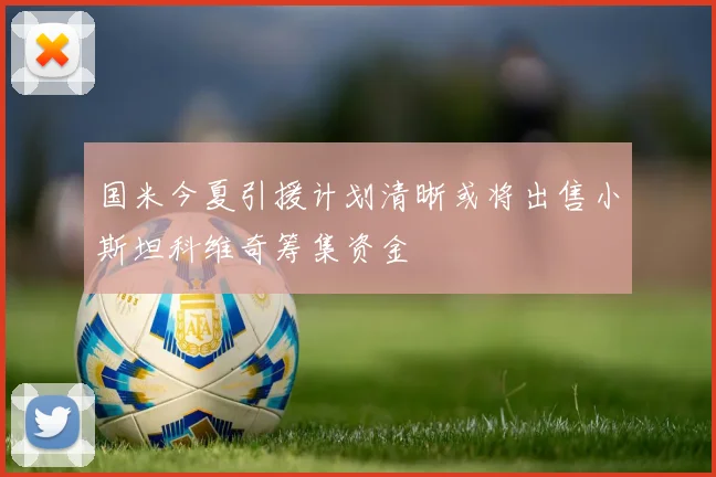 国米今夏引援计划清晰或将出售小斯坦科维奇筹集资金